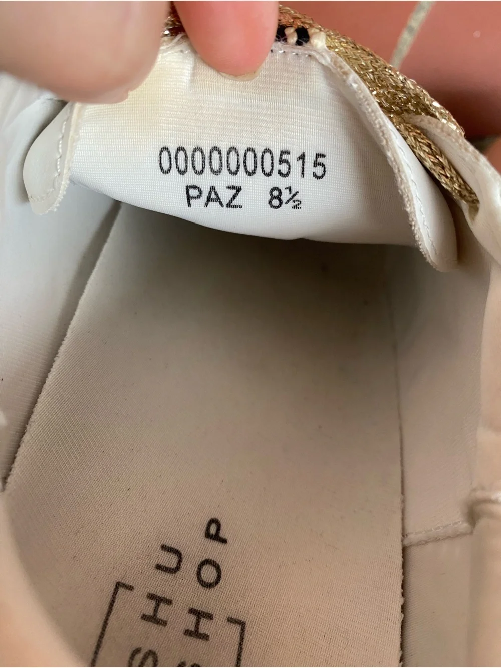 ShuShop Paula low top Sneakers with Mint Star and Gold Accents